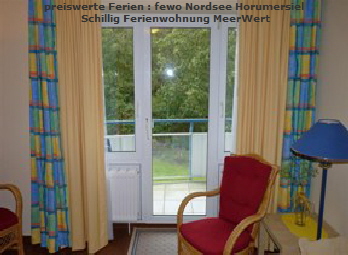 Nordsee Fewo Horumersiel Schillig :  wohnzimmer